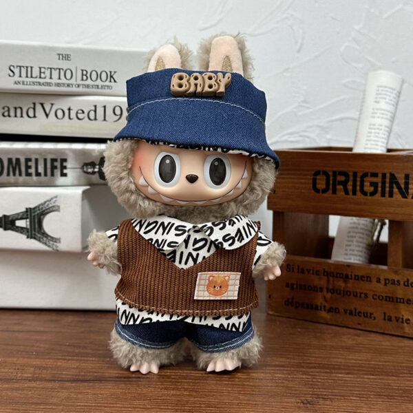 Labubu Outfit – Baby Denim Hat Set No.18
